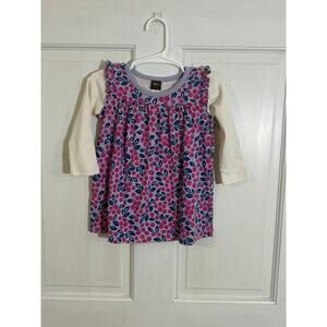 Tea Collection Floral Dress - 9-12 Months - Excellent